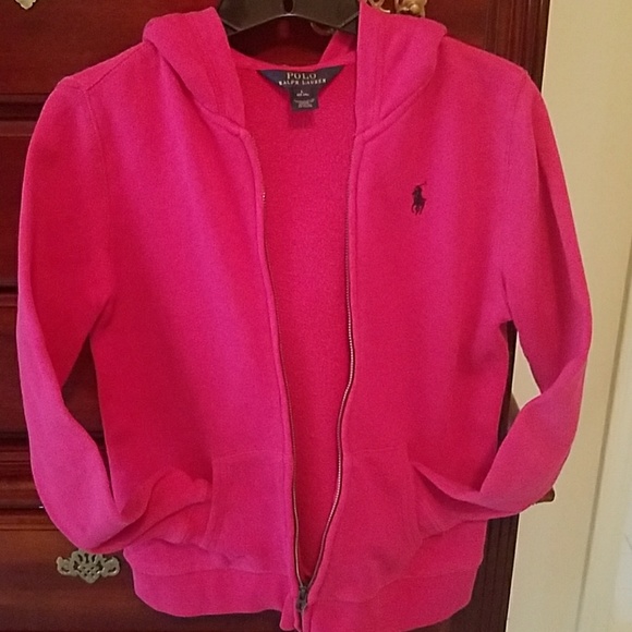 *TODAY ONLY SALE** RL zip up hoodie - Gently used - Picture 5 of 5